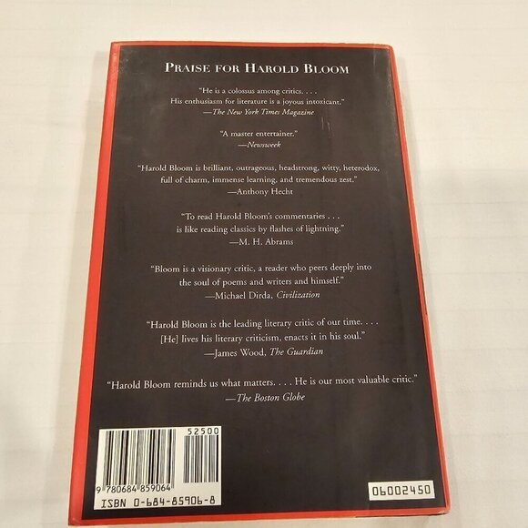 How To Read And Why By Harold Bloom, Hardcover, Pre-owned - Picture 2 of 10